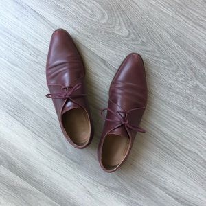 Everlane Modern Oxford in Oxblood